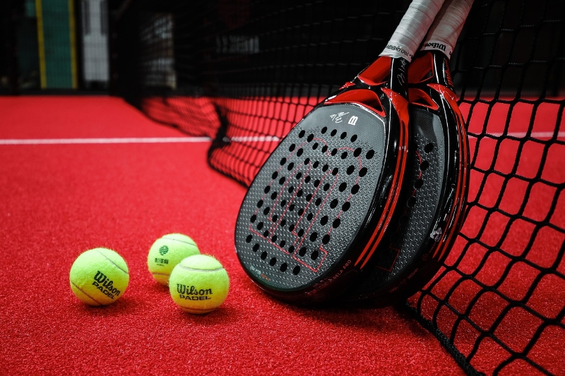 padel rackets en ballen