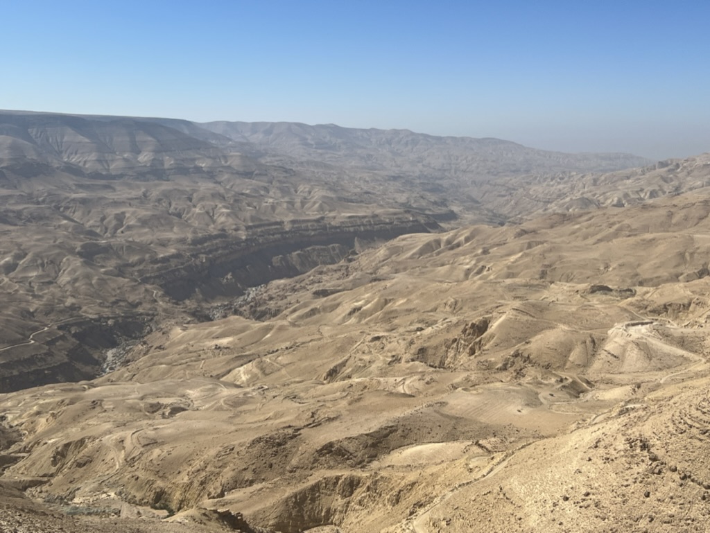 Wadi Mujib Grand Canyon Jordanië