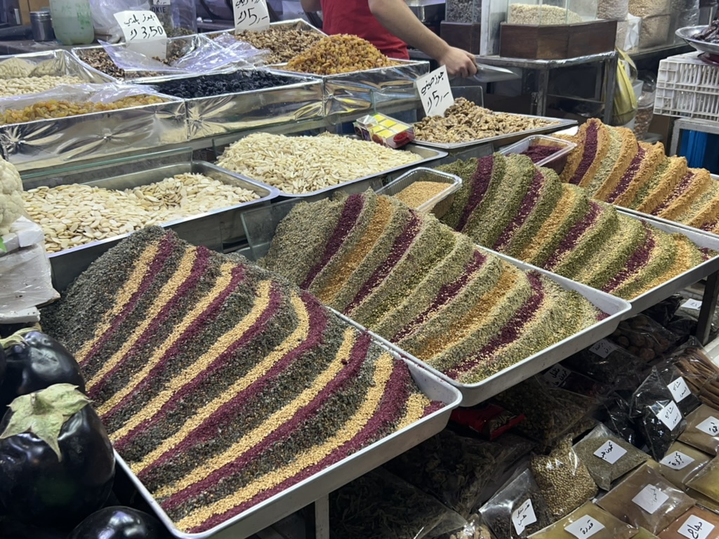 Kruiden op Souq in Amman
