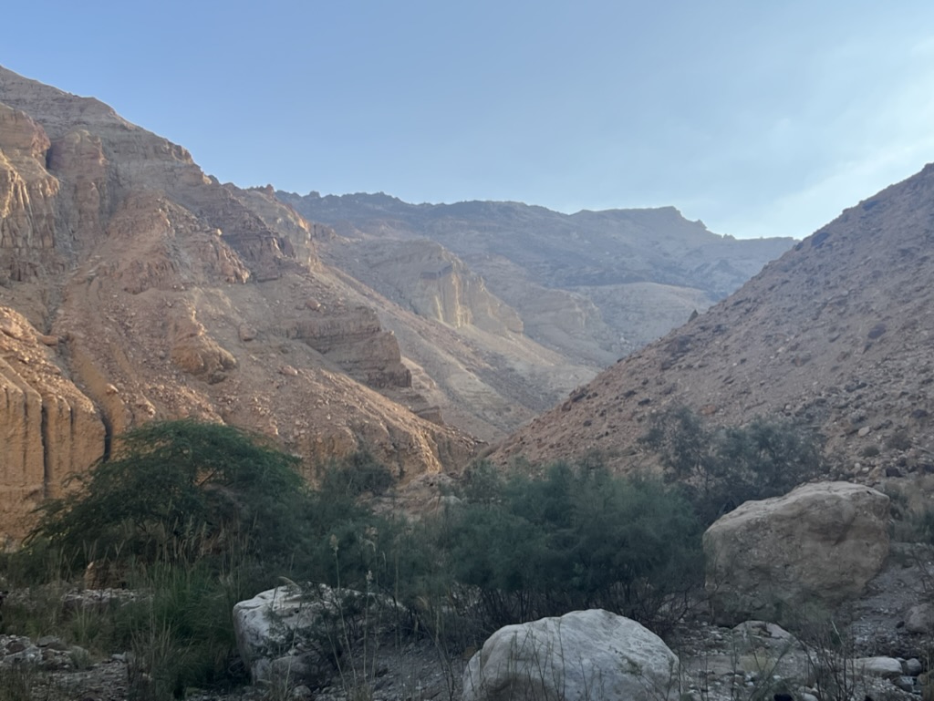 Wadi Mukheiris Jordanië 