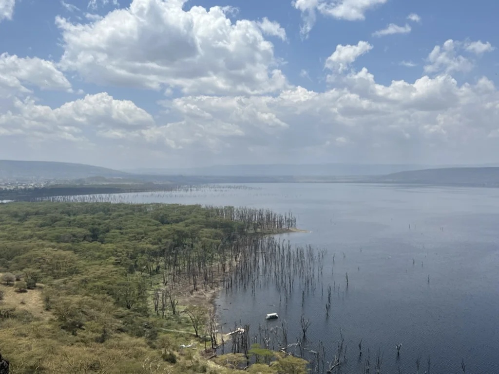 Uitzichtpunt Babboon Cliffs Lake Nakuru