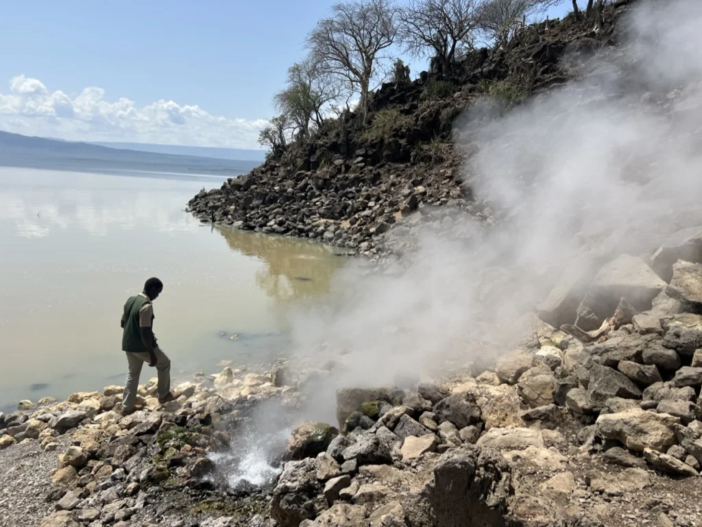 Geiser eiland Lake Baringo