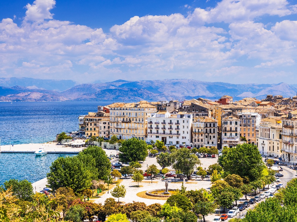 singlereis Corfu Griekenland