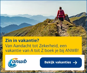 ANWB groepsreizen banner