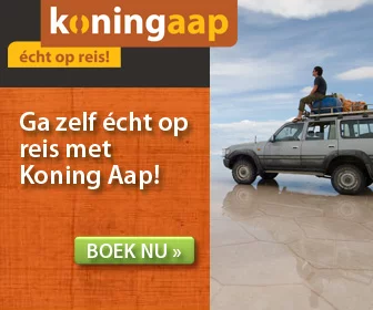 Koning Aap Reizen banner