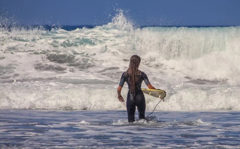 surfer in branding