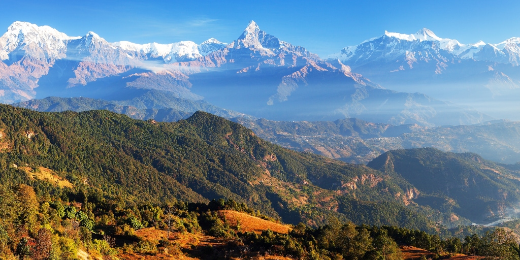 Nepal bergen