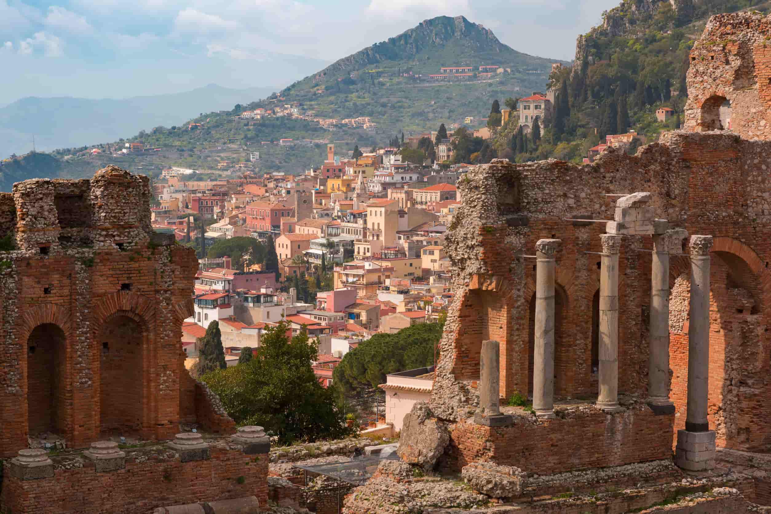 Griekse theater Taormina Sicilie