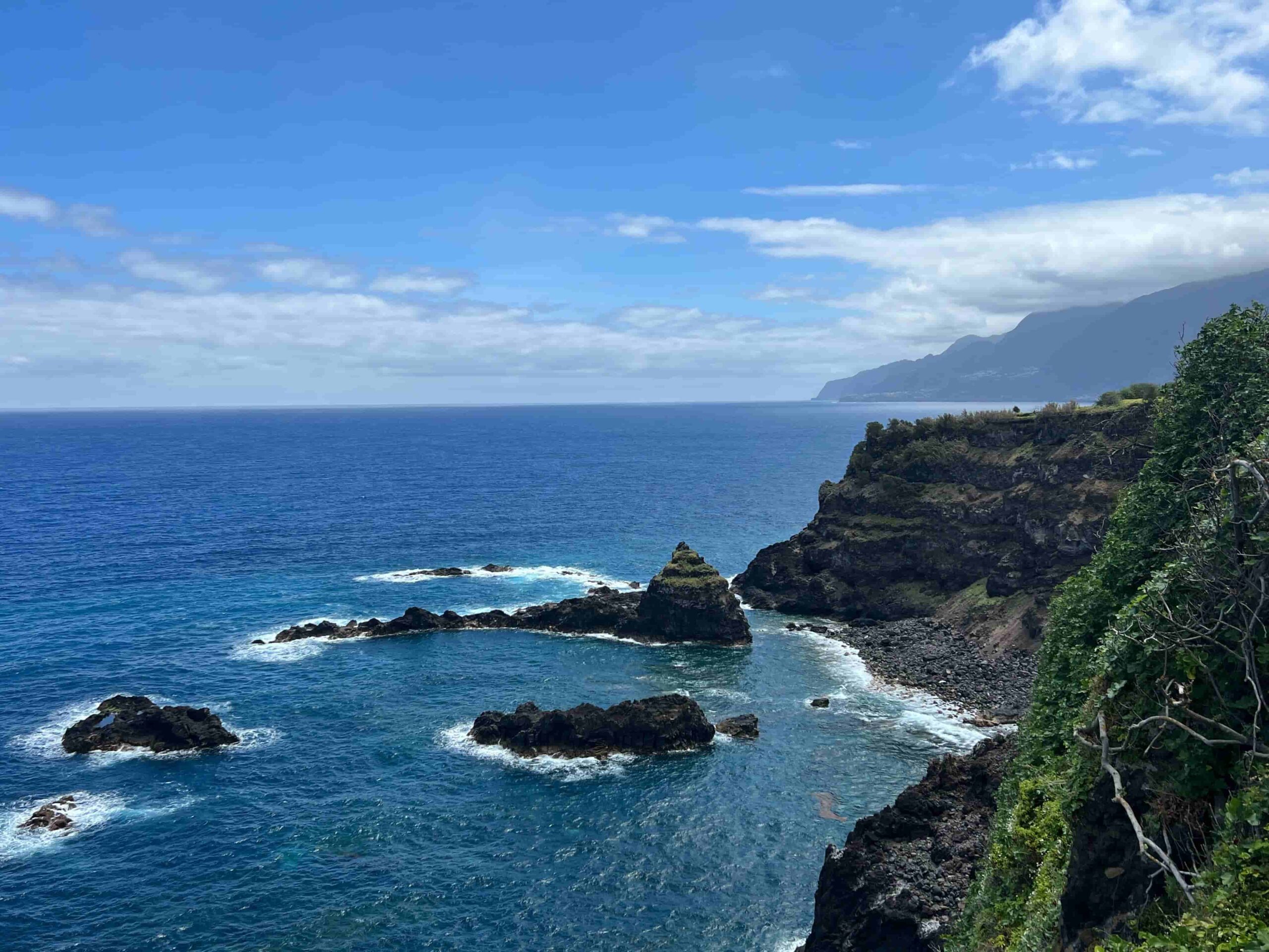 Kliffen op Madeira