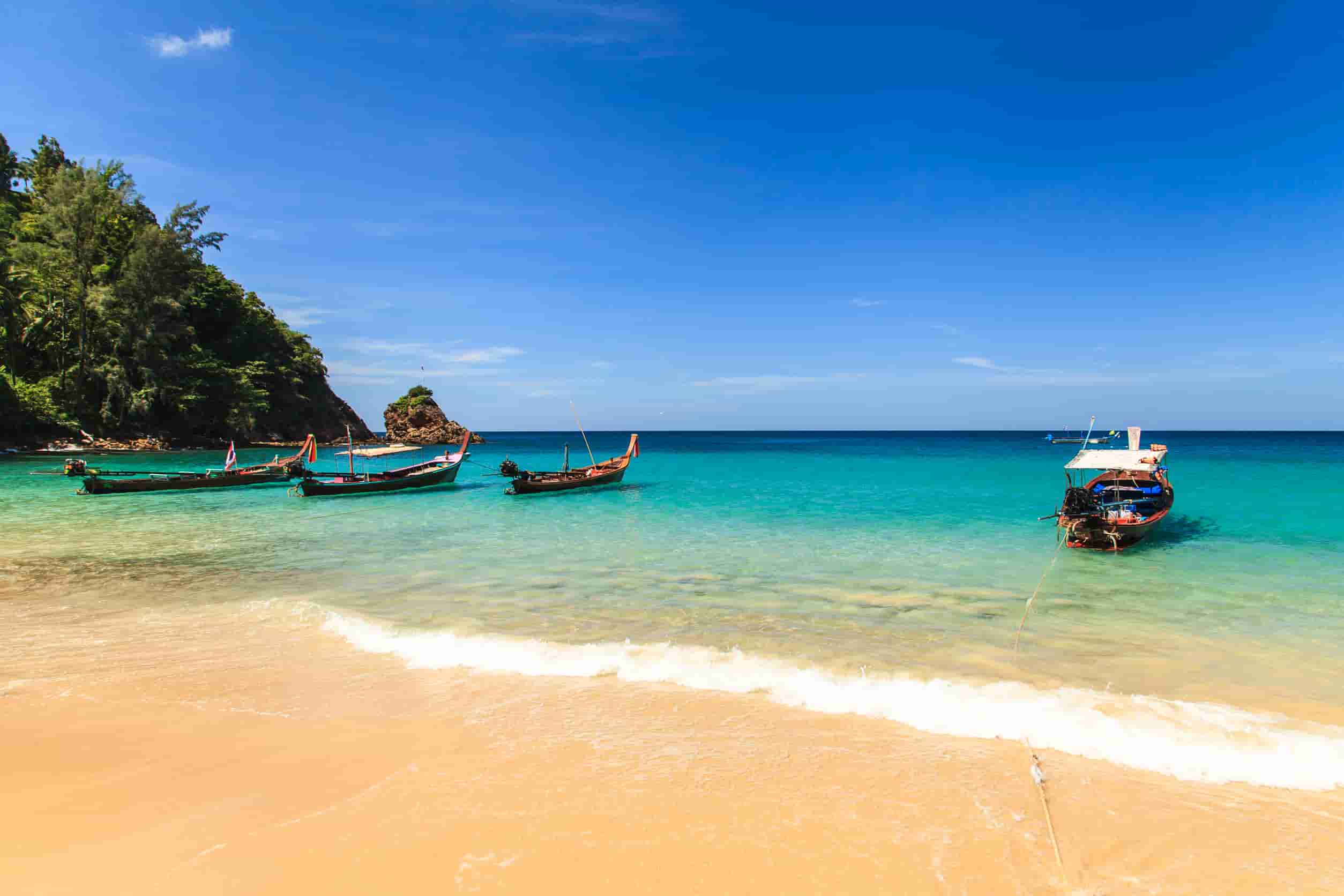 Phuket Thai longtail boot