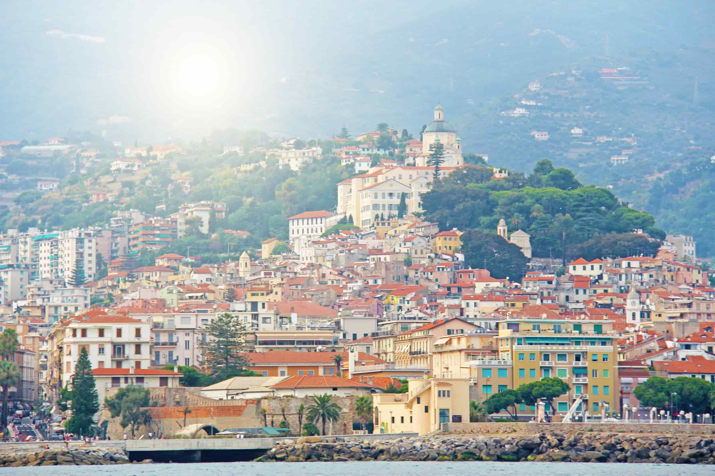 San Remo vanaf de zee