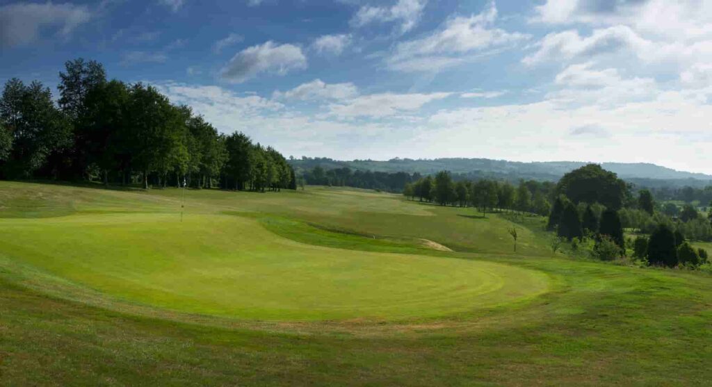 Golfbaan in Surrey, Engeland