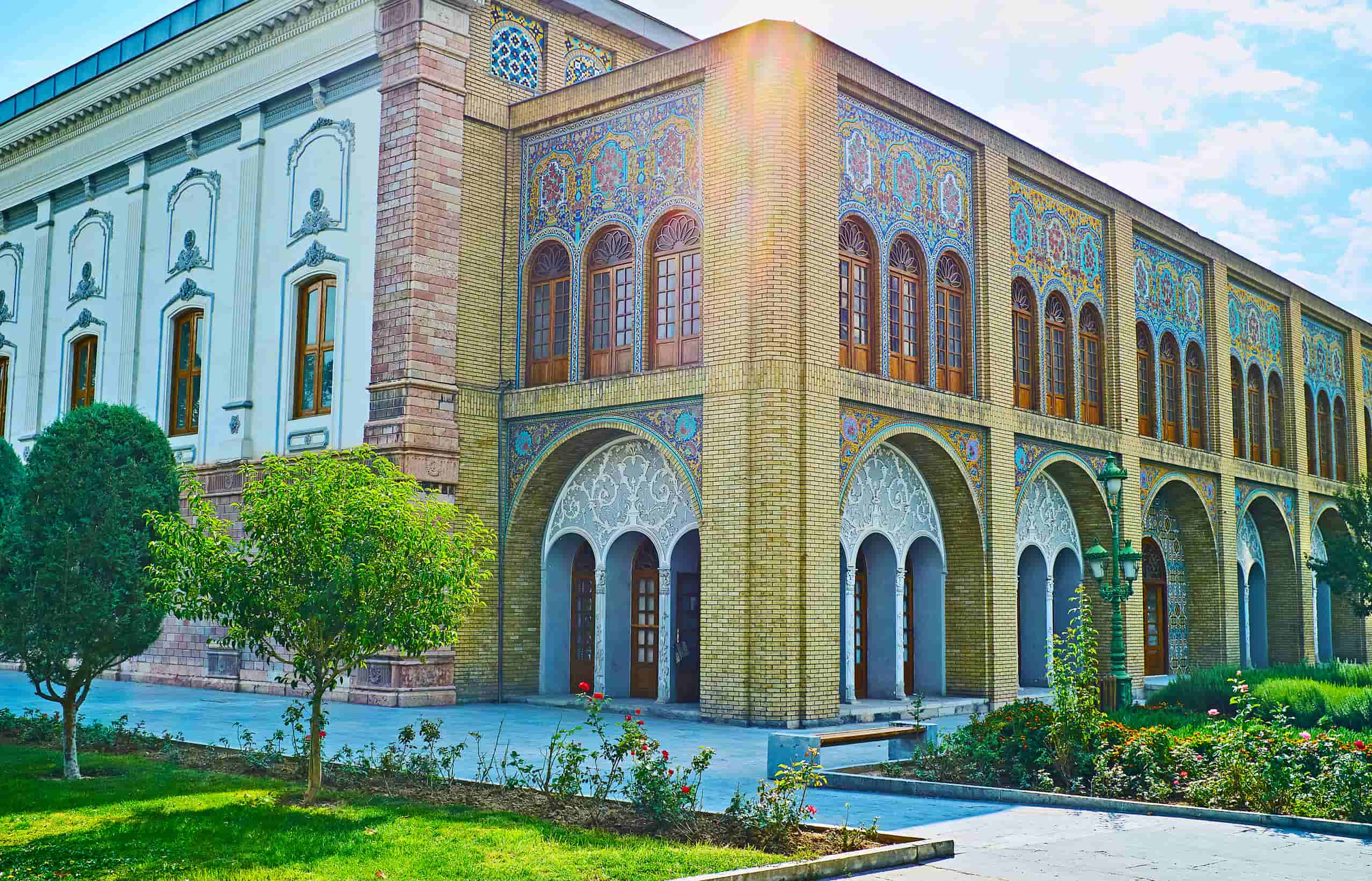 Iran Abyaz Paleis van Golesta Teheran