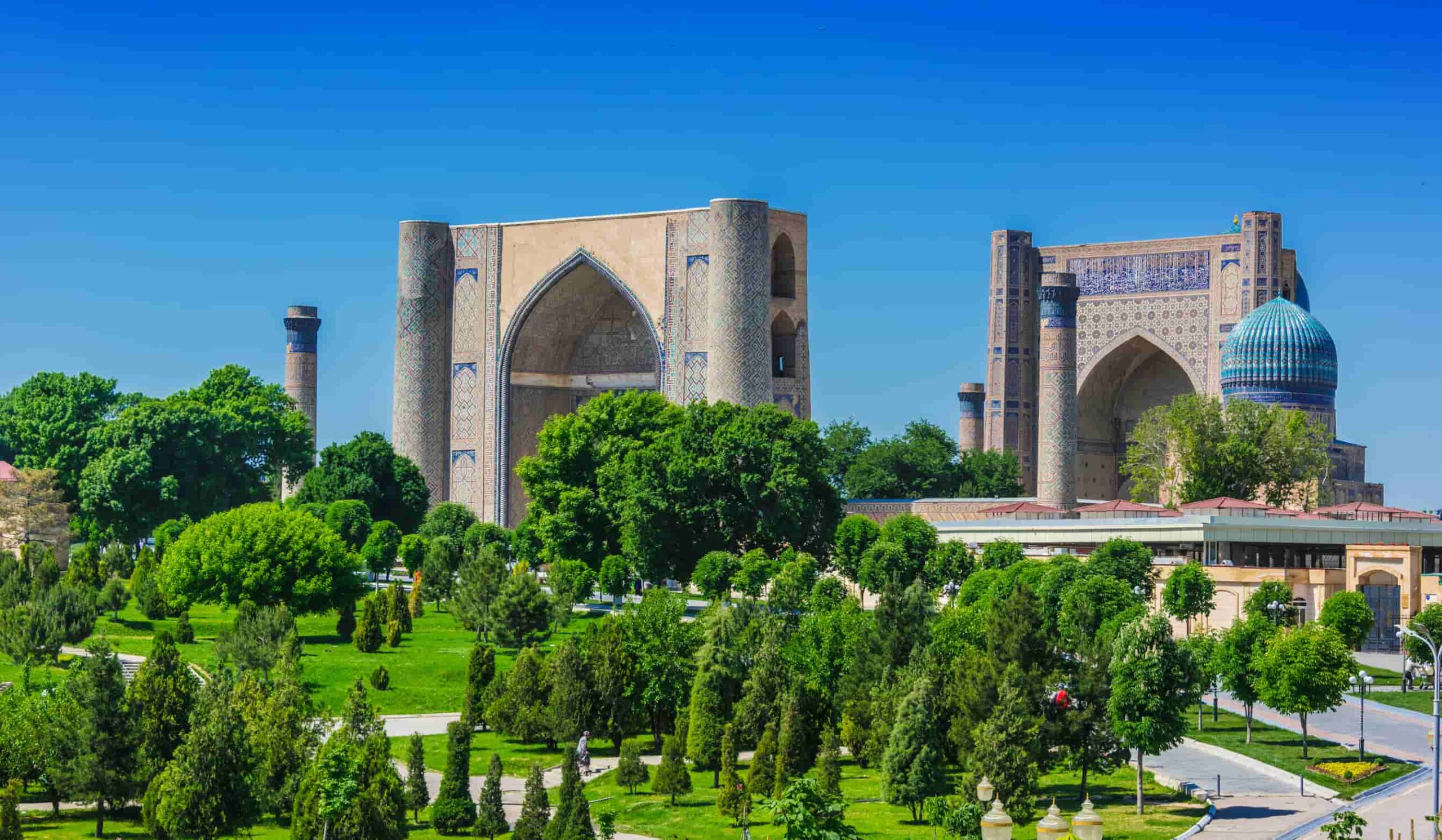 Bibi-Khanym Moskee in Samarkand