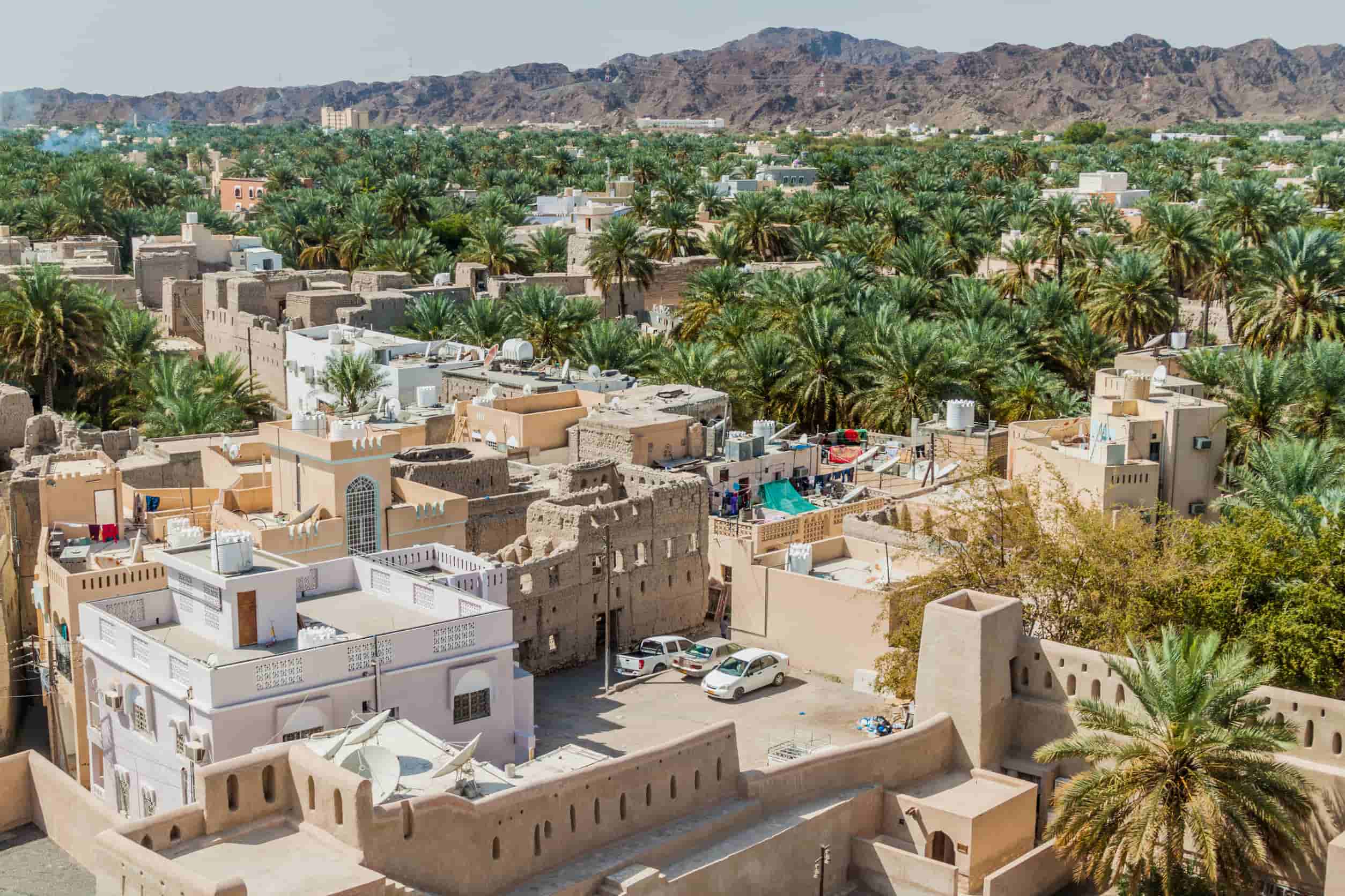 Luchtfoto Nizwa